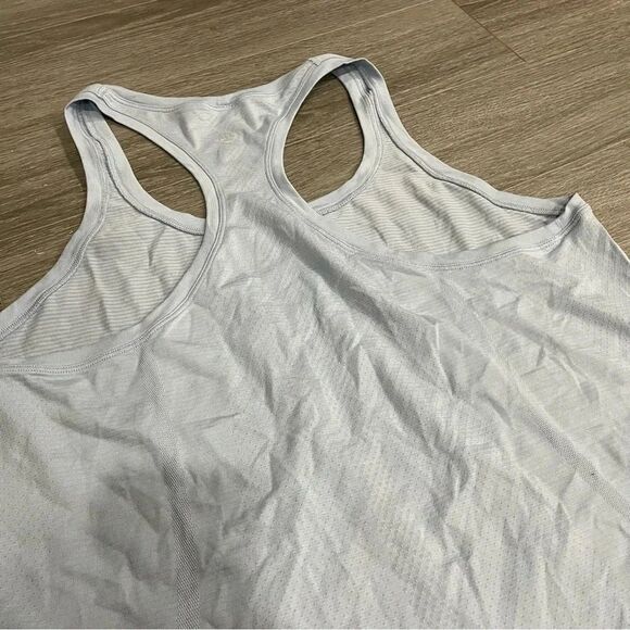 Lululemon Swiftly Tank Top Light  Blue/Purple Size 10 - Picture 2 of 5